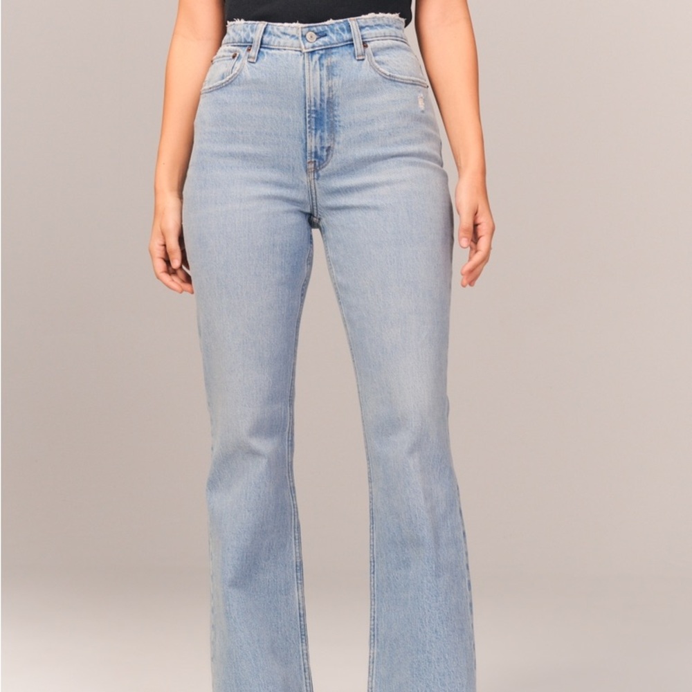 Abercrombie & fitch ultra flare high rise, curve love